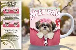 Magical 15oz Mug Wrap Png Design , Valentines Product Image 1