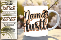 ELEGANT 11oz Mug Wrap PNG Design , Mother&#039;s Day Product Image 1
