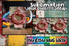 Creative Vision Mug Wrap, 3D Pattern Sublimation Product Image 1