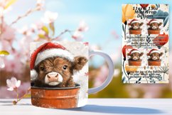 Cute 15oz Mug Wrap Png Artwork , Christmas Product Image 1