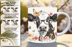 Springtime Cow Bliss Mug Design Product Image 1