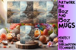Scenic Wilderness Mug Wrap for Sublimation 11oz/15oz Product Image 1