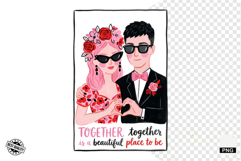 Summer Wedding Love Clipart Product Image 1