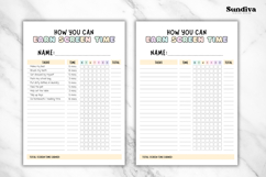 Editable Kids Screen Time Canva Template Product Image 3