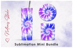 TIE DYE Mini Bundle - Sublimation - Tumbler, Mug, Coaster Product Image 1