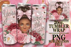 GIFT OF SUNSHINE 20oz TUMBLER WRAP, Love Girl Product Image 1