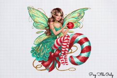 Christmas Fairies Clipart PNG Product Image 1