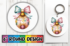 Cozy Circle Designs for Cars PNG, Easter Egg Product Image 1