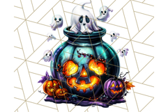 Bright Halloween Potion Bottle PNG Clipart, Holiday Elements Product Image 2