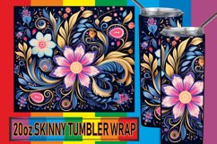 Vibrant Artistic Creations: Colorful Tumbler Magic Product Image 1