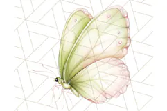 Pastel Fairies and Butterflies PNG, Spring Fantasy Clipart Product Image 2