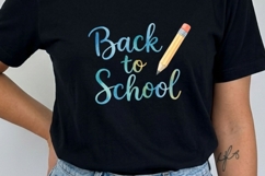 Back to School Aesthetic Clipart Bundle | 65 Watercolor Product Image 3