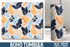 Boho Digital Papers Tumbler Wrap Product Image 1