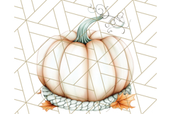 Fall Pumpkin Clipart PNG, Autumn Pumpkins, Jewel Tones Png Product Image 2