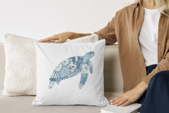 Summer Sea Turtle Clipart Product Image 6