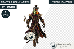 Harvest of Haunt Halloween Gothic Character RPG PNG Clipart Product Image 1