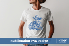 American Cowboy 4th of July USA Eagle Horse PNG DTF Bundle Product Image 9