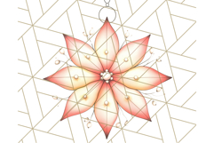 Vintage Christmas Ornaments and Presents PNG Holiday Clipart Product Image 2