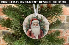 Christmas Ornament Sublimation PNG Design Product Image 1