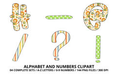 Back to School Alphabet png, letters doodle, school clipart Product Image 6