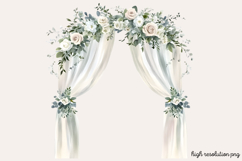 Rustic Wedding Clipart PNG Product Image 1