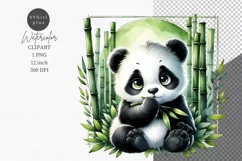 Animals clipart, Panda clipart, Nursery clipart Product Image 1
