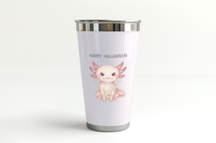 Halloween Axolotl Tangled Spiderweb Angry Spooky PNG Uparupa Product Image 4