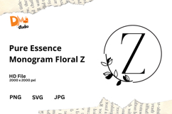 Pure Essence Monogram Floral Product Image 1
