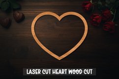 Heart SVG,Laser Cut, Valentine Heart laser Cut Product Image 1