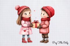 Farmhouse Love Valentine Clipart PNG Product Image 1