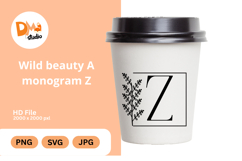 Wild Beauty Monogram Floral Product Image 1
