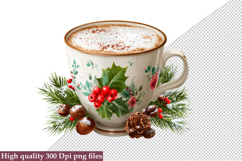 Christmas Coffee Sublimation, Bundle Christmas Clipart Product Image 14
