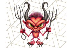 Halloween Monster Clipart PNG, Cute Spooky Characters Product Image 2