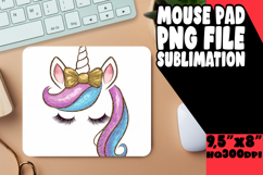 TIMELESS MOUSE MAT ARTISTIC DESIGN, Unicorn Product Image 1