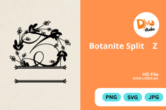 Botanite Split Monogram Product Image 1