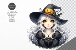 Halloween clipart, Witch clipart, Autumn clipart Product Image 1