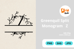 Greenquil Split Monogram Product Image 1