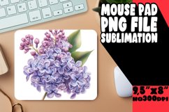 Bright Mouse Pad Design Sublimation, Flower Pattern Product Image 1
