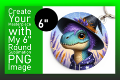 Lovely Round Design for Coasters , Halloween Dino Product Image 1