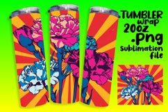 Energetic Pop Art Tumbler Graphics Product Image 1
