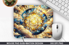 Mouse Pad Sublimation, Summer Mouse Pad PNG Design Product Image 1