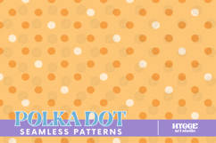 Coquette Easter Polka Dot Seamless Pattern Surface PNG DTF Product Image 1