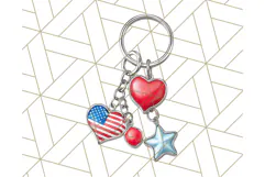 Patriotic Accessories Clipart PNG for 4th of July Product Image 2