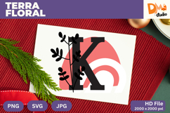 Terra Floral Monogram Product Image 1