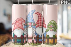 Easter Gnome Tumbler Wrap - High Quality 300 Dpi Product Image 1
