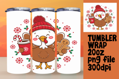 CUSTOMIZED 20oz Tumbler Wrap Design , Christmas Product Image 1