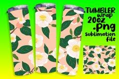 Pastel Boho Floral Fantasy Tumbler Wrap Product Image 1