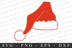 Santa Hat Svg | Christmas svg | Svg cut file Product Image 1