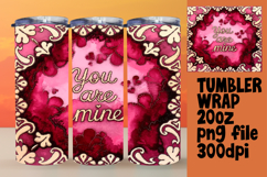 HIGH-QUALITY 20oz Tumbler PNG , Love Product Image 1