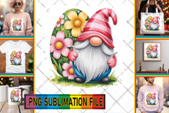 Radiant TOTE BAG Art Ideas, Easter Gnomes Product Image 1